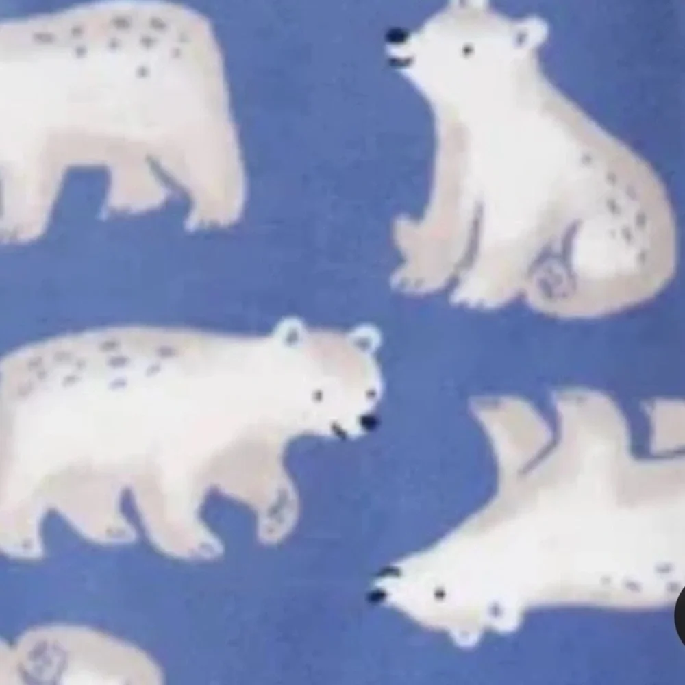 NEW Carter’s 2T Toddler Boys Polar Bear 3 Piece Fleece PJs